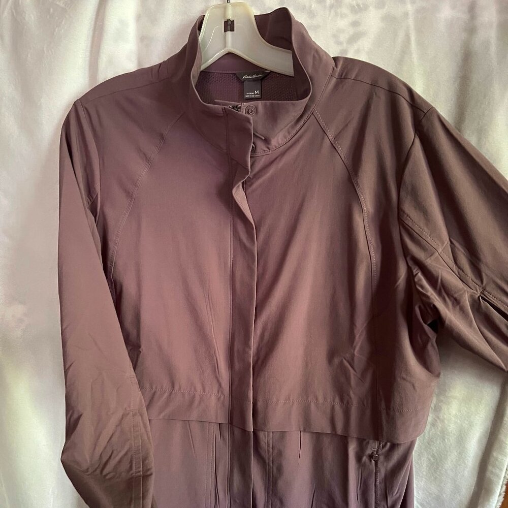 Eddie Bauer Lightweight Zip UPF jacket - Wm M  Excellent condition